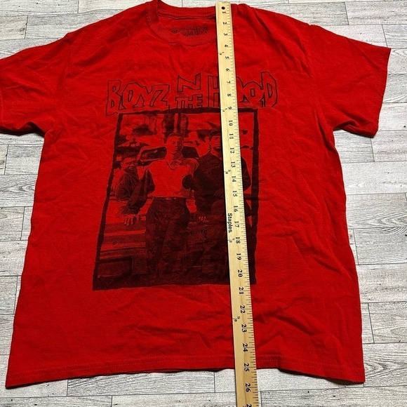 Boyz N The Hood | Youth T-Shirt | Red | Medium - Picture 5 of 5
